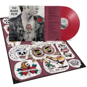 BLACK KEYS - NO RAIN, NO FLOWERS exclusive ruby red vinyl LP
