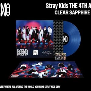 STRAY KIDS - KARMA clear sapphire vinyl LP