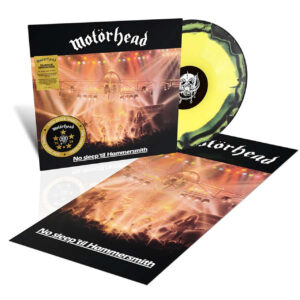 MOTORHEAD - NO SLEEP 'TIL HAMMERSMITH coloured vinyl LP