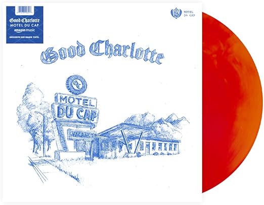 GOOD CHARLOTTE - MOTEL DU CAP red opaque vinyl LP