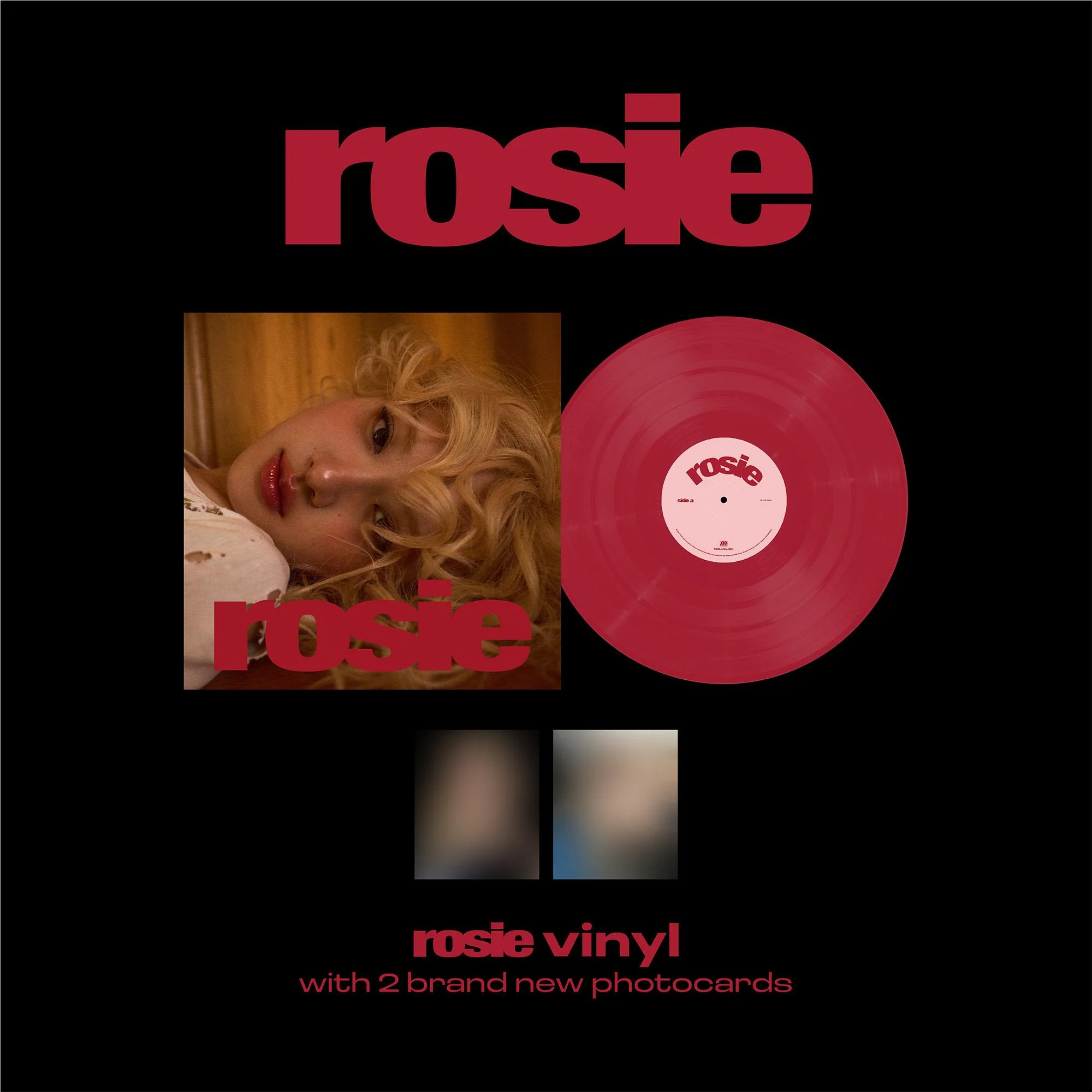 ROSE - ROSIE red vinyl LP