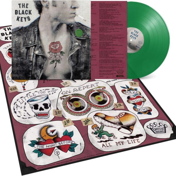 BLACK KEYS - NO RAIN, NO FLOWERS Exclusive Emerald Green Vinyl LP