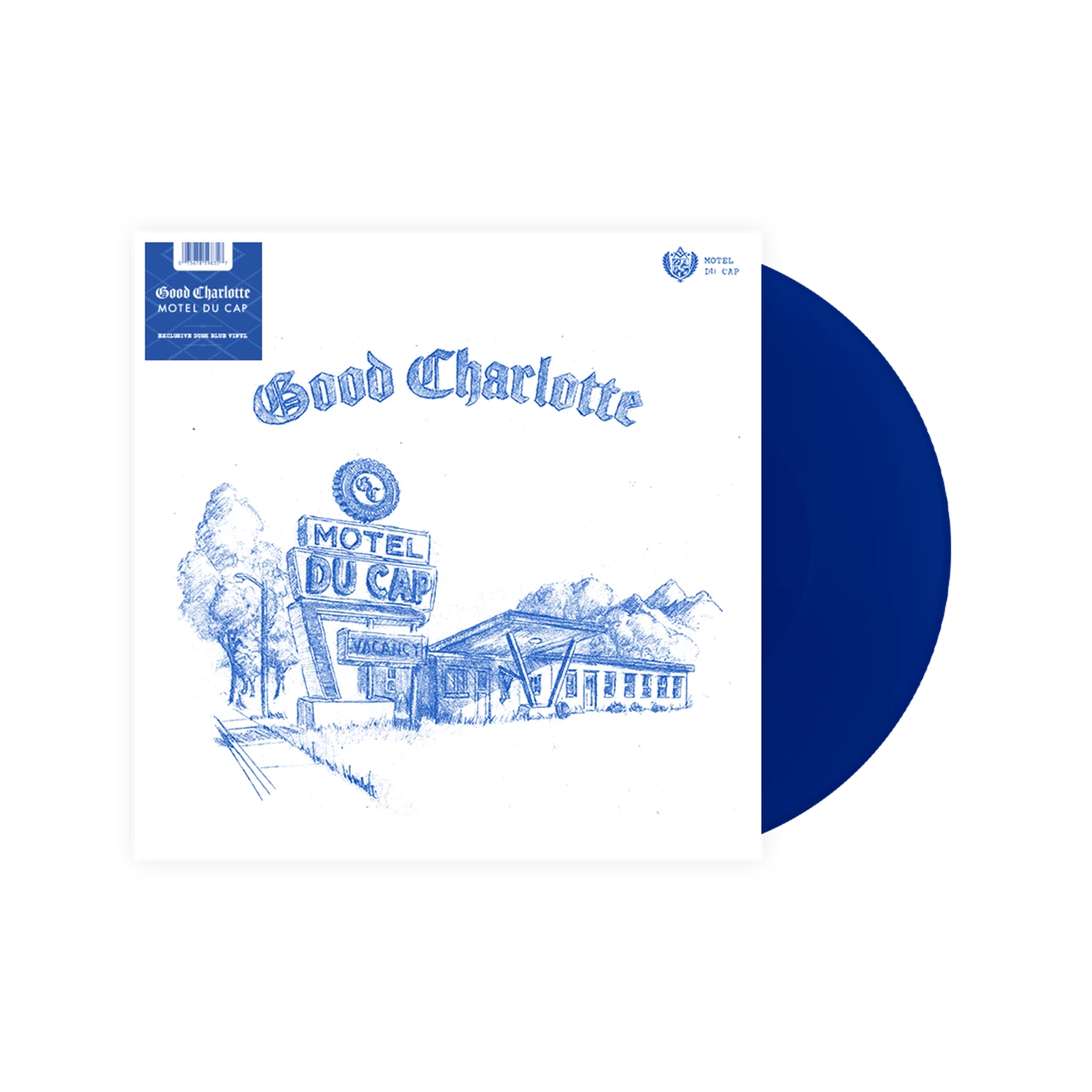 GOOD CHARLOTTE - MOTEL DU CAP dusk blue vinyl LP