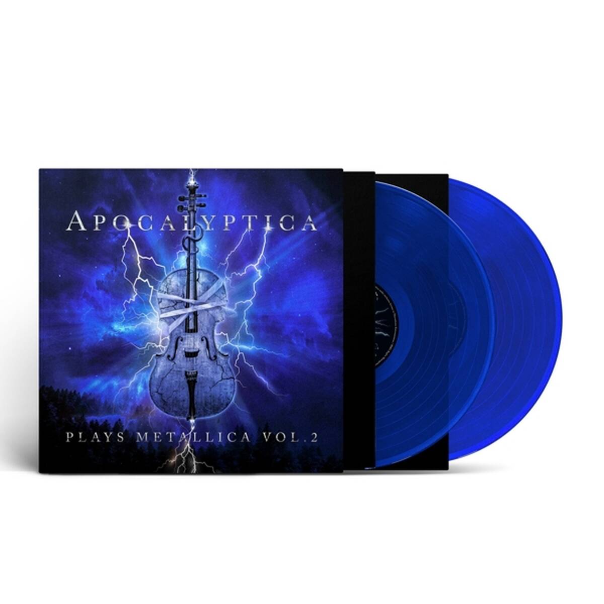 APOCALYPTICA - PLAYS METALLICA VOL. 2 transparent blue LP2