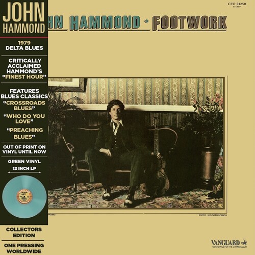 HAMMOND JOHN - FOOTWORK green vinyl LP