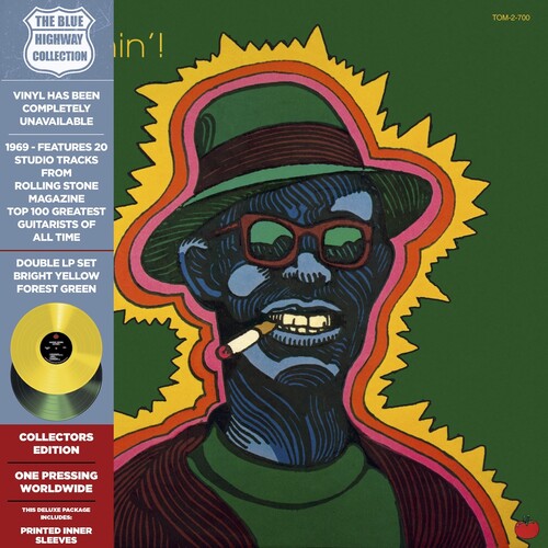 LIGHTNIN' HOPKINS - LIGHTNIN' yellow/forest green vinyl LP2