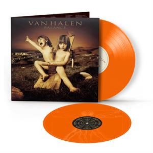 VAN HALEN - BALANCE transparent orange vinyl LP