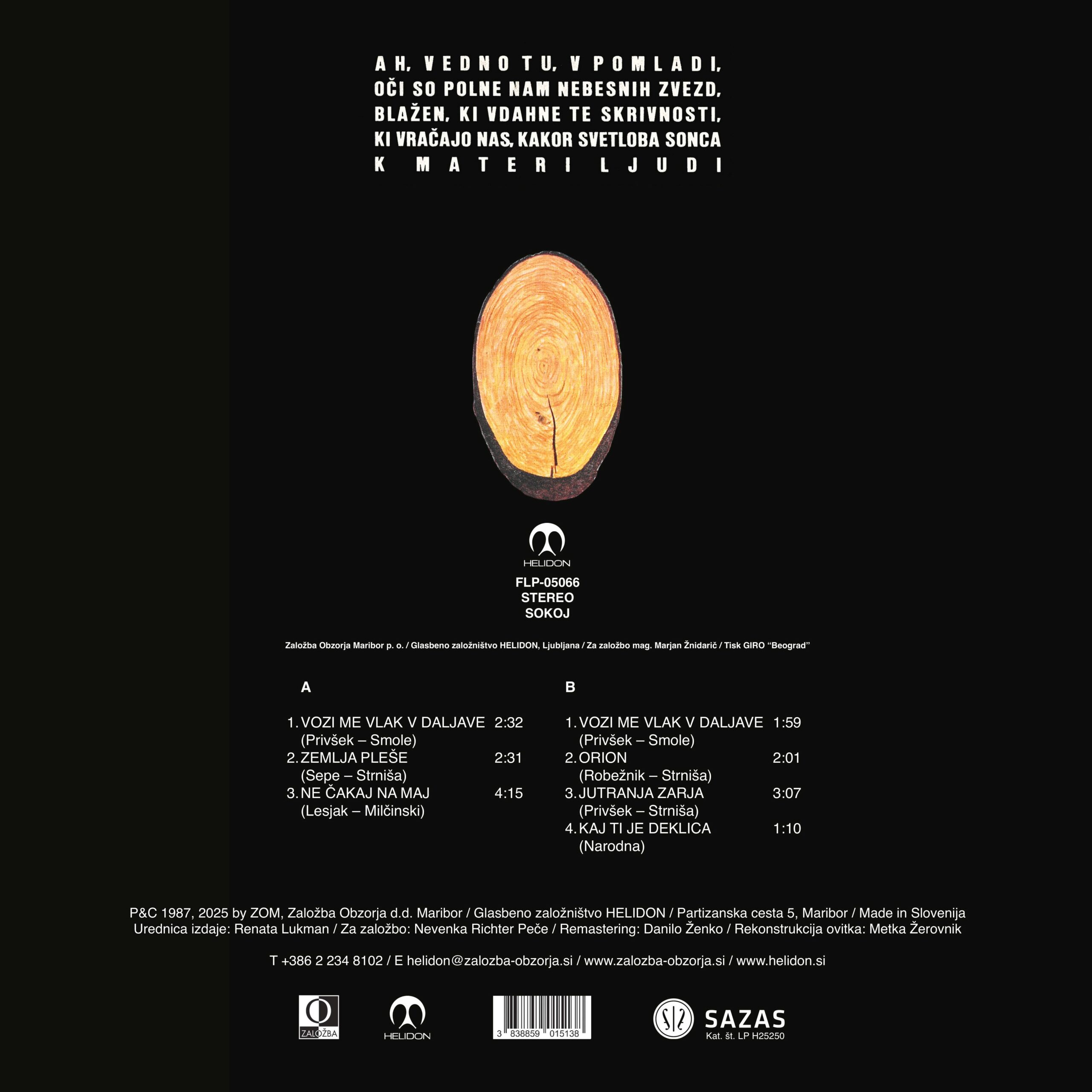 Videosex – Svet Je Zopet Mlad EP, 12", 45 RPM, Mini-Album - Slika 2