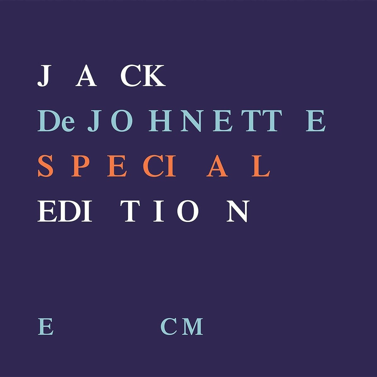 DEJOHNETTE JAK - SPECIAL EDITION CD