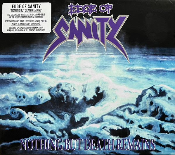 EDGE OF SANITY - NOTHING BUT DEATH REMAINS limited CD2