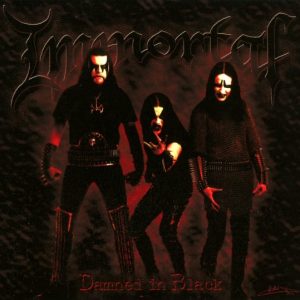 IMMORTAL - DAMNED IN BLACK CD