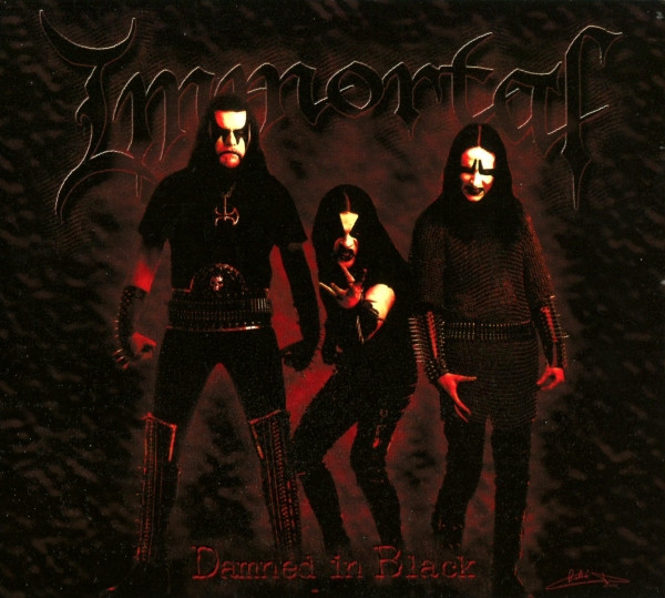 IMMORTAL - DAMNED IN BLACK CD