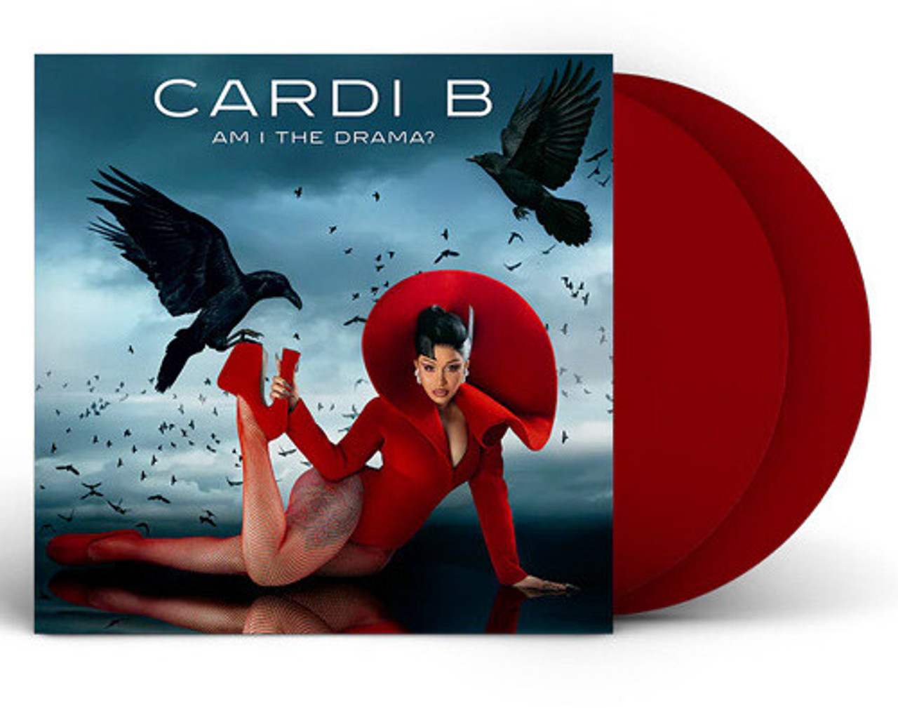 CARDI B - AM I THE DRAMA? apple red vinyl LP