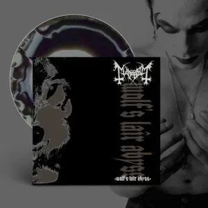 MAYHEM - WOLF'S LAIR ABYSS grey/black vinyl LP