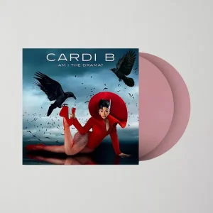 CARDI B - AM I THE DRAMA? baby pink vinyl LP2