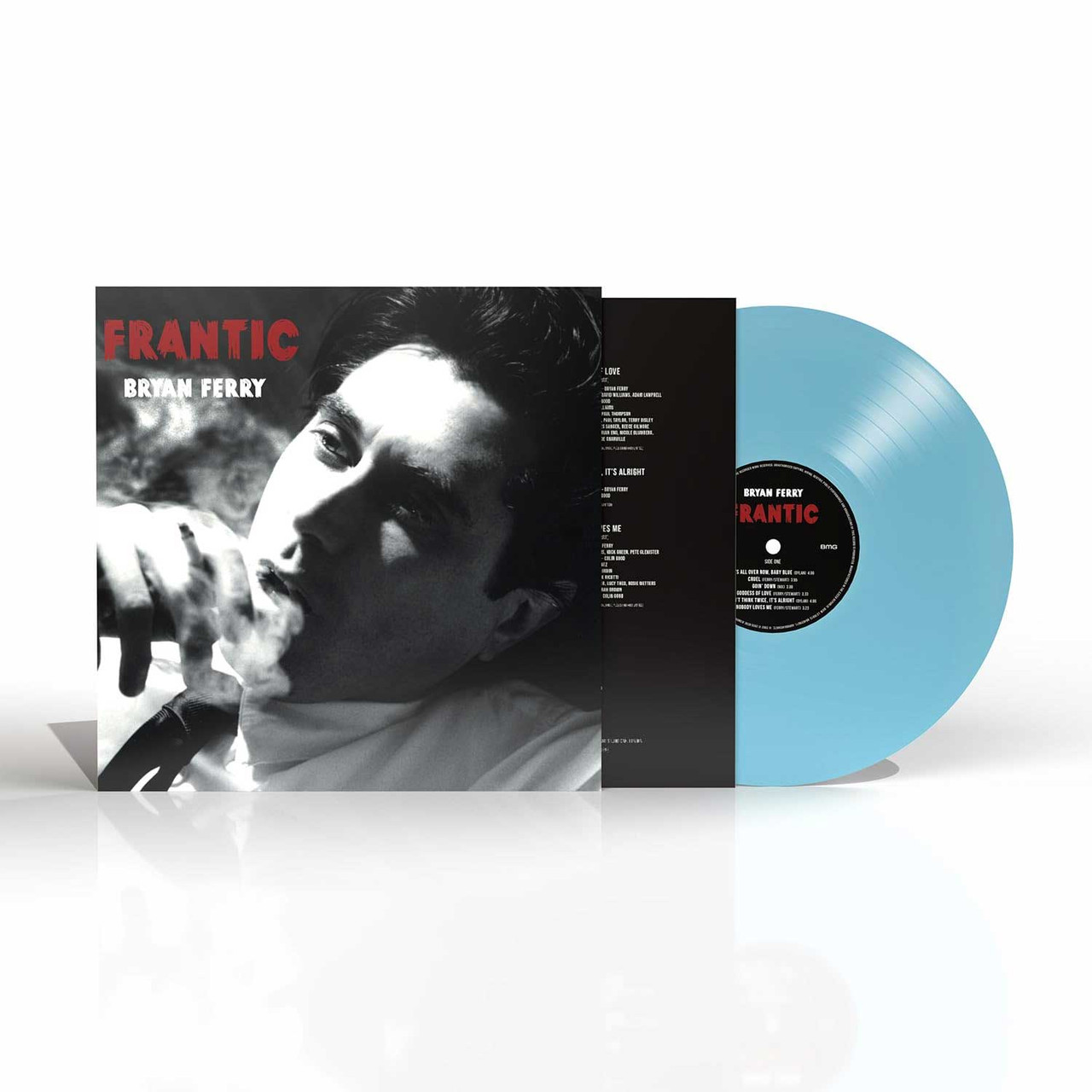 FERRY BRYAN - FRANTIC ltd blue vinyl LP
