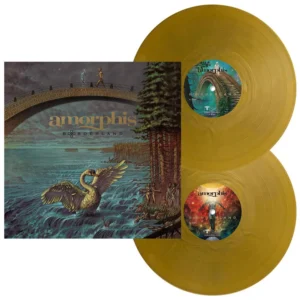 AMORPHIS - BORDERLAND gold vinyl LP