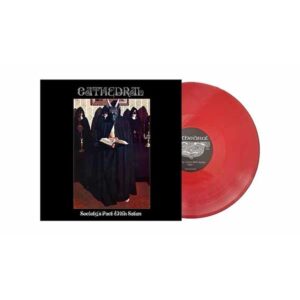 CATHEDRAL - SOCIETY'S PACT WITH SATAN red vinyl LP