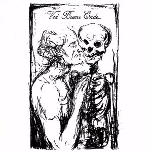 VED BUEND ENDE - THOSE WHO CARESS THE PALE WHITE black swirl vinyl LP