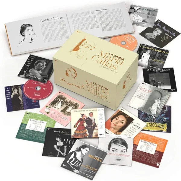 CALLAS MARIA - LA DIVINA in All Her Roles BOX