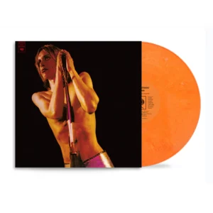 STOOGES - RAW POWER orange white vinyl LP