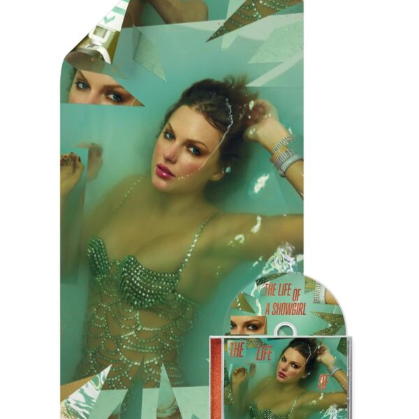 Taylor Swift - The Life of a Showgirl: Sweat and Vanilla Perfume CD + Poster