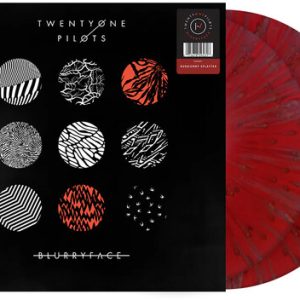 TWENTY ONE PILOTS - BLURRYFACE burgundy splatter vinyl LP2