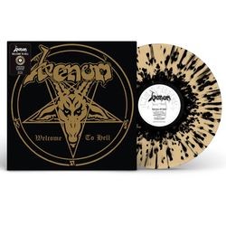 VENOM - WELCOME TO HELL 40th anniversary splatter vinyl LP