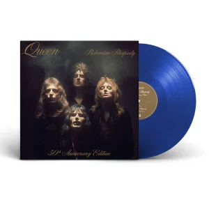 QUEEN - BOHEMIAN RHAPSODY transparent blue vinyl 12" SP