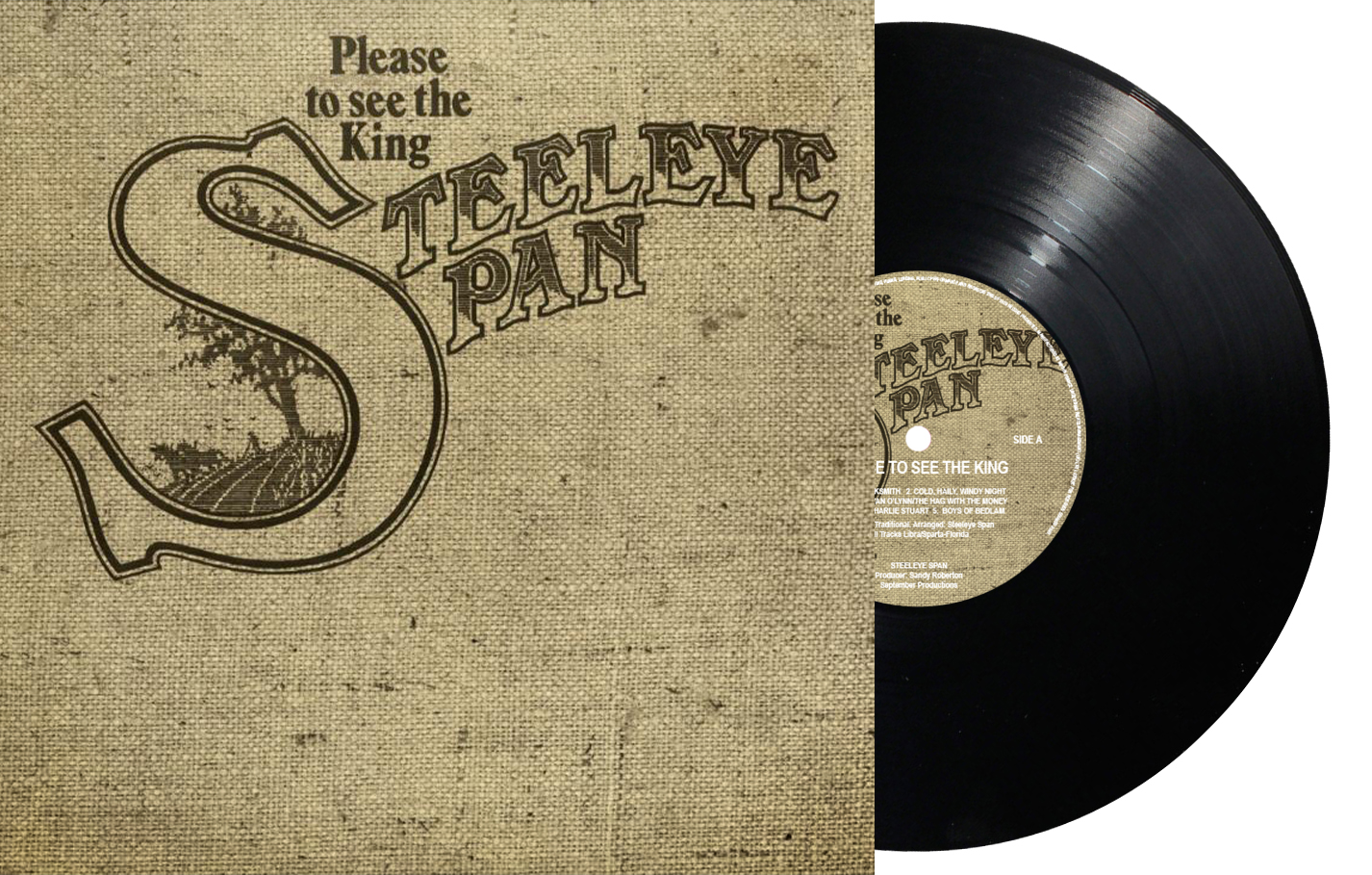 STEELEYE SPAN - PLEASE TO SEE THE KING LP