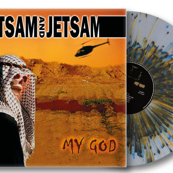 FLOTSAM AND JETSAM - MY GOD  clear vinyl splatter LP2