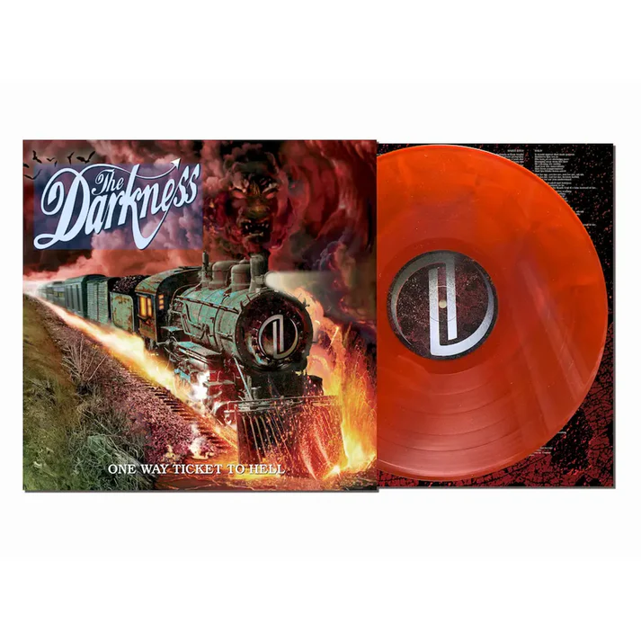 DARKNESS - ONE WAY TICKET TO HELL...AND BACK hellfire vinyl LP