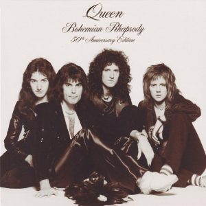 QUEEN - BOHEMIAN RHAPSODY blue vinyl 07"S