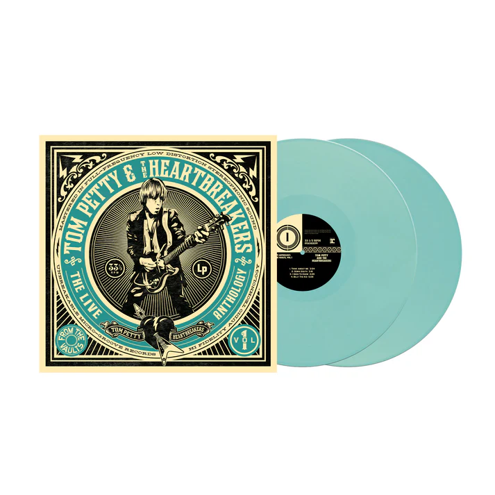 PETTY TOM - LIVE ANTOLOGY: FROM THE VAULTS, VOL.1 turquoise vinyl LP2