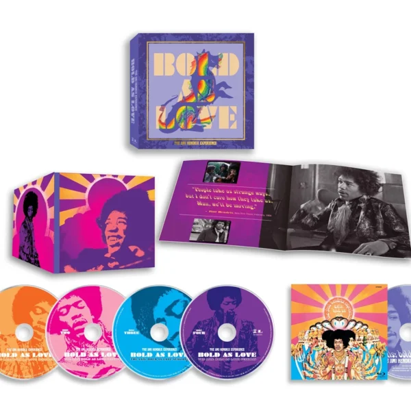 HENDRIX JIMI EXPERIENCE - AXIS: BOLD AS LOVE SESSIONS CD4B