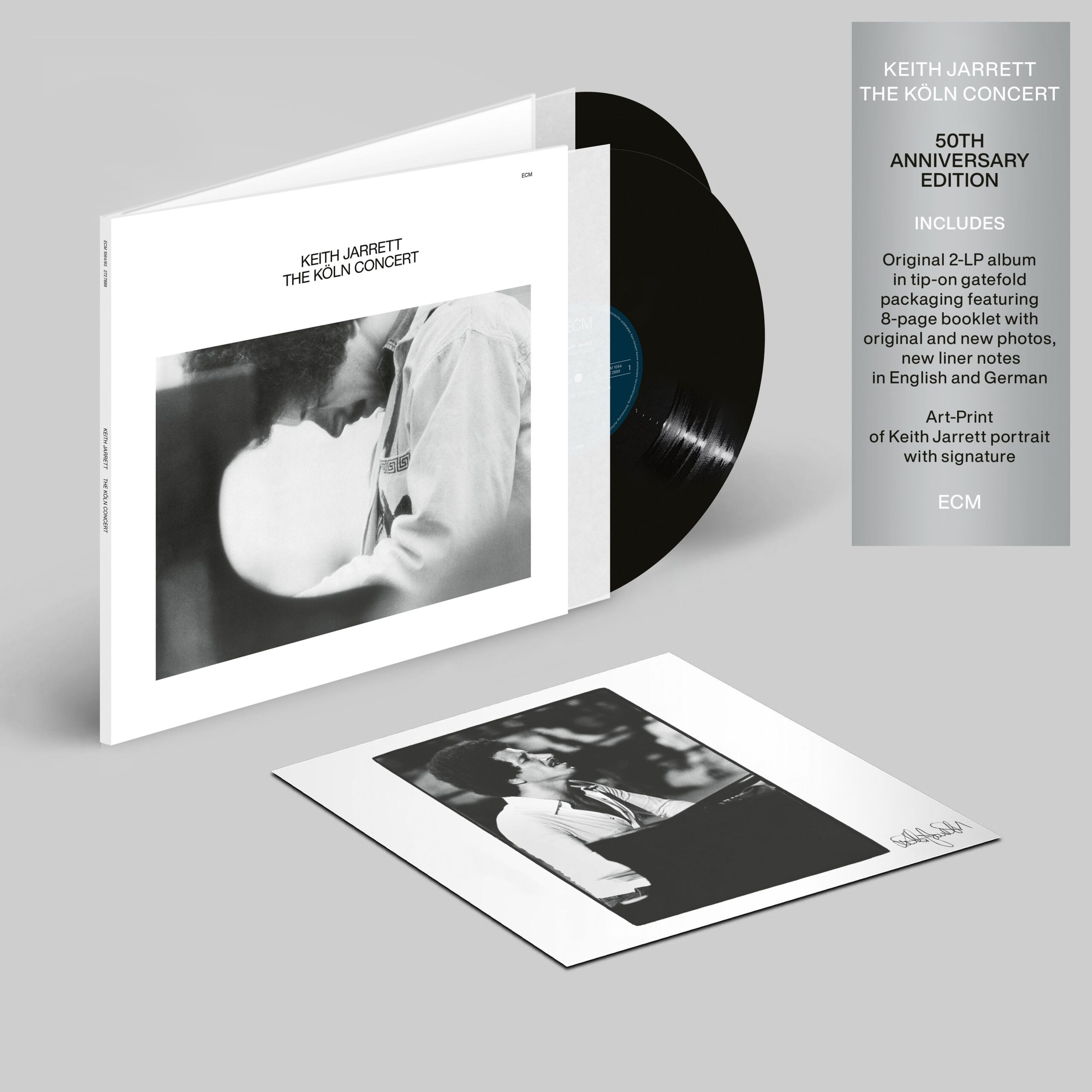Keith Jarrett - KÖLN CONCERT 50th Anniversary Edition Special limited edition 2-LP