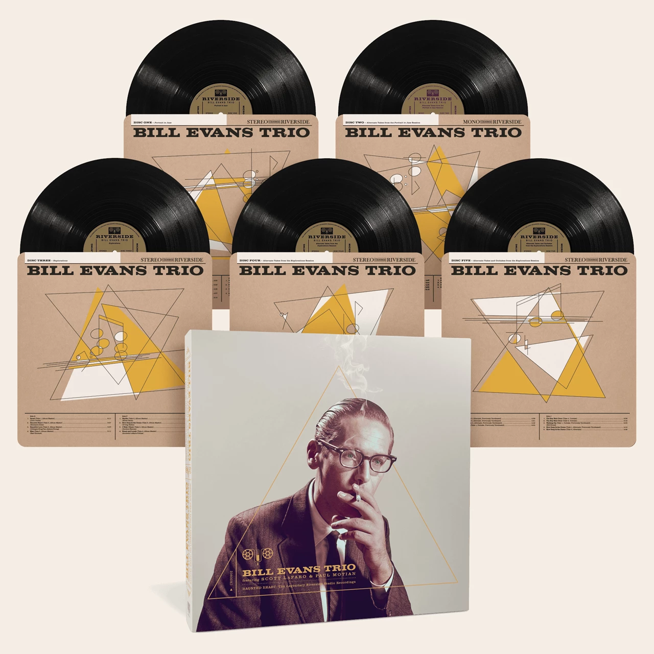 EVANS BILL TRIO - HAUNTED HEART LP5