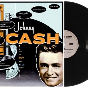 CASH JOHNNY - WITH HIS HOT AND BLUE GUITAR LP