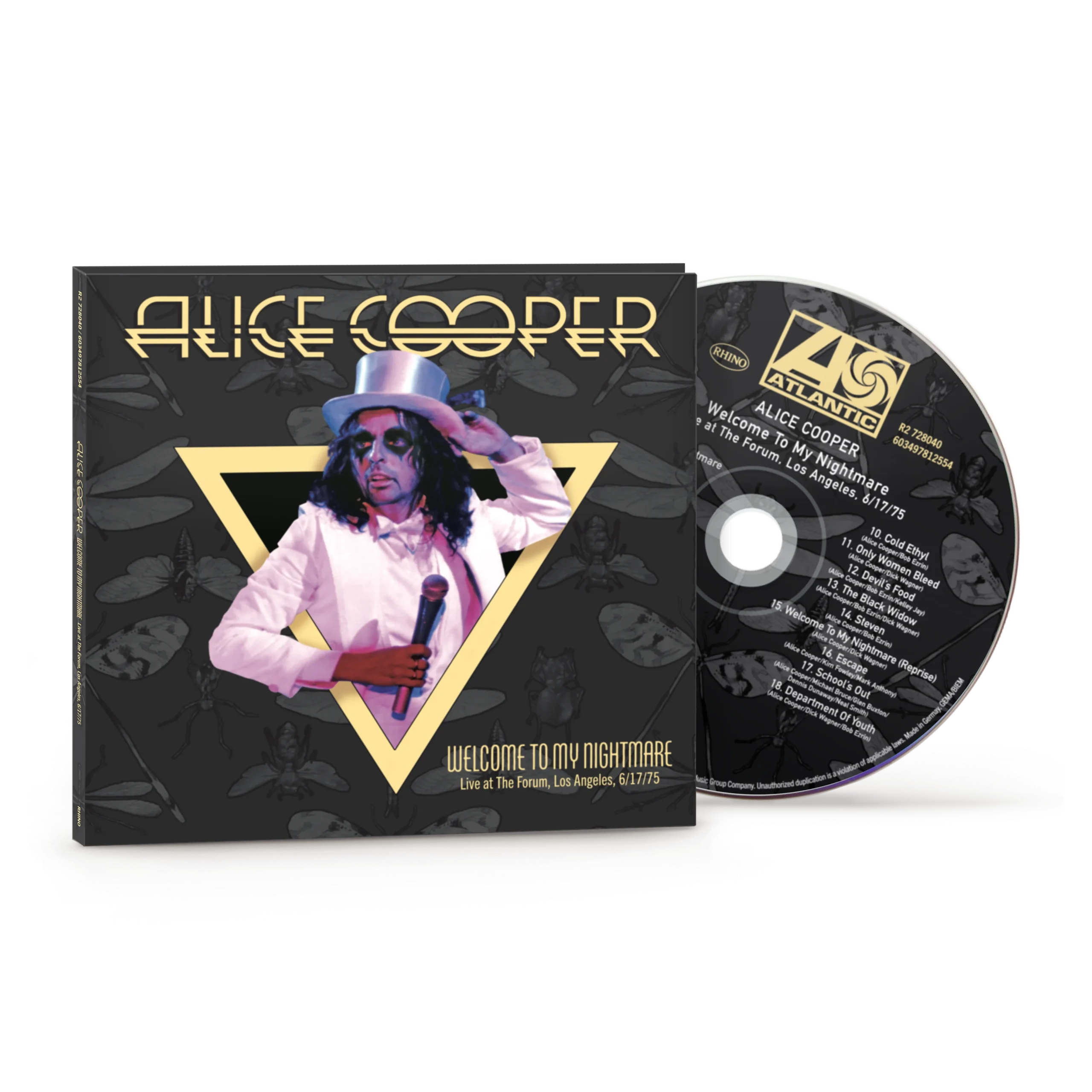 COOPER ALICE - WELCOME TO MY NIGHTMARE-LIVE AT THE FORUM L.A. 75 CD