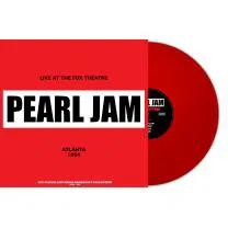 PEARL JAM - LIVE AT THE FOX THEATRE red vinyl LP
