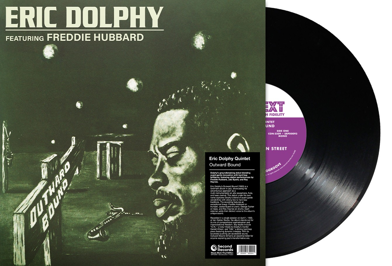 DOLPHY ERIC/FREDDIE HUBBARD - OUTWARD BOUND LP
