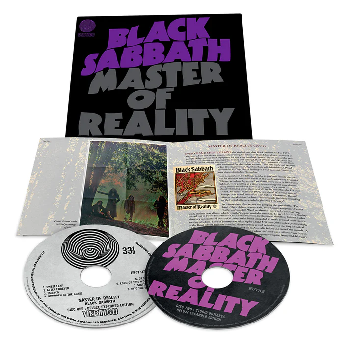 BLACK SABBATH - MASTERS OF REALITY deluxe CD2