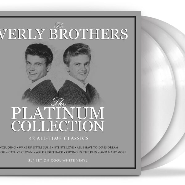 EVERLY BROTHERS - PLATINUM COLLECTION white vinyl LP3