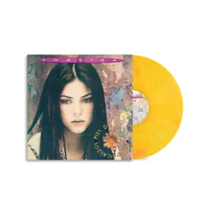 SHAKIRA - PIES DESCALZOS 30th anniversary yellow and red vinyl LP