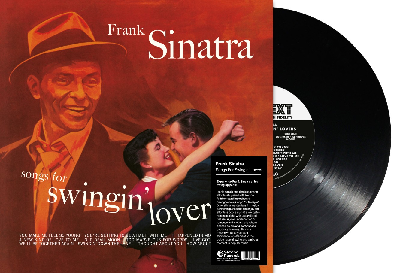SINATRA FRANK - SONGS FOR SWINGIN LOVERS LP