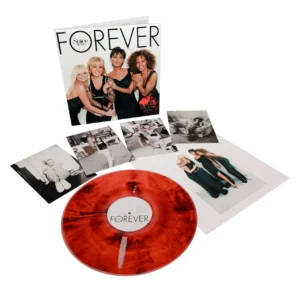 SPICE GIRLS - FOREVER red & black marble vinyl LP