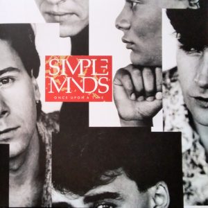 SIMPLE MINDS - ONCE UPON A TIME red vinyl LP