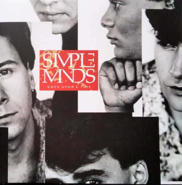 SIMPLE MINDS - ONCE UPON A TIME red vinyl LP