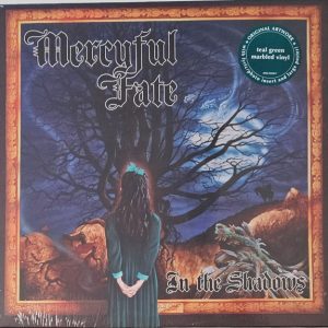 MERCYFUL FATE - IN THE SHADOWS teal green marbled vinyl LP