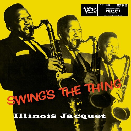 JASQUET ILLINOIS - SWING'S THE THING LP